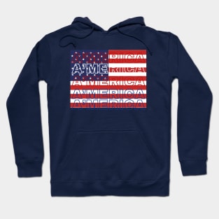 America flag Hoodie